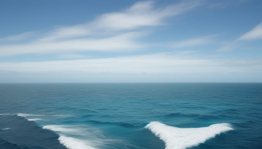 A huge ocean
