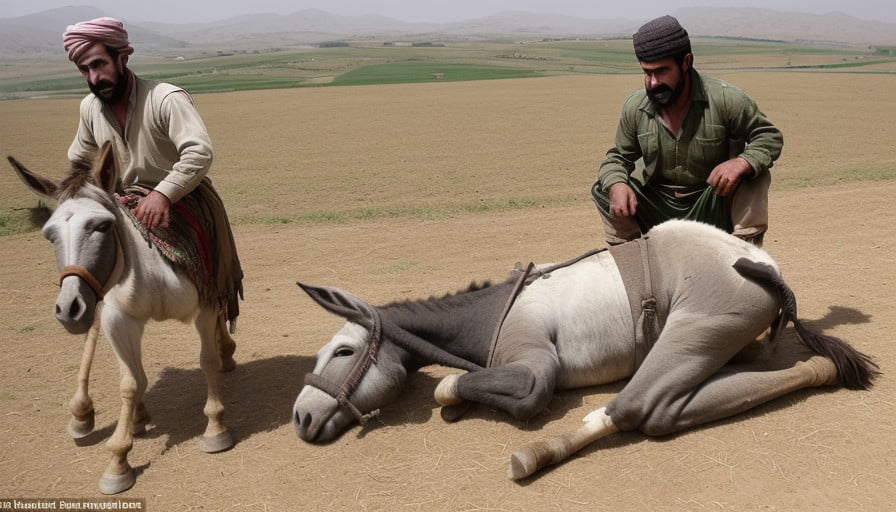 کسان کی تلخ دار باتیں
