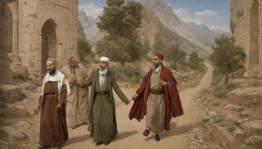 تین مسافروں کا قصہ
